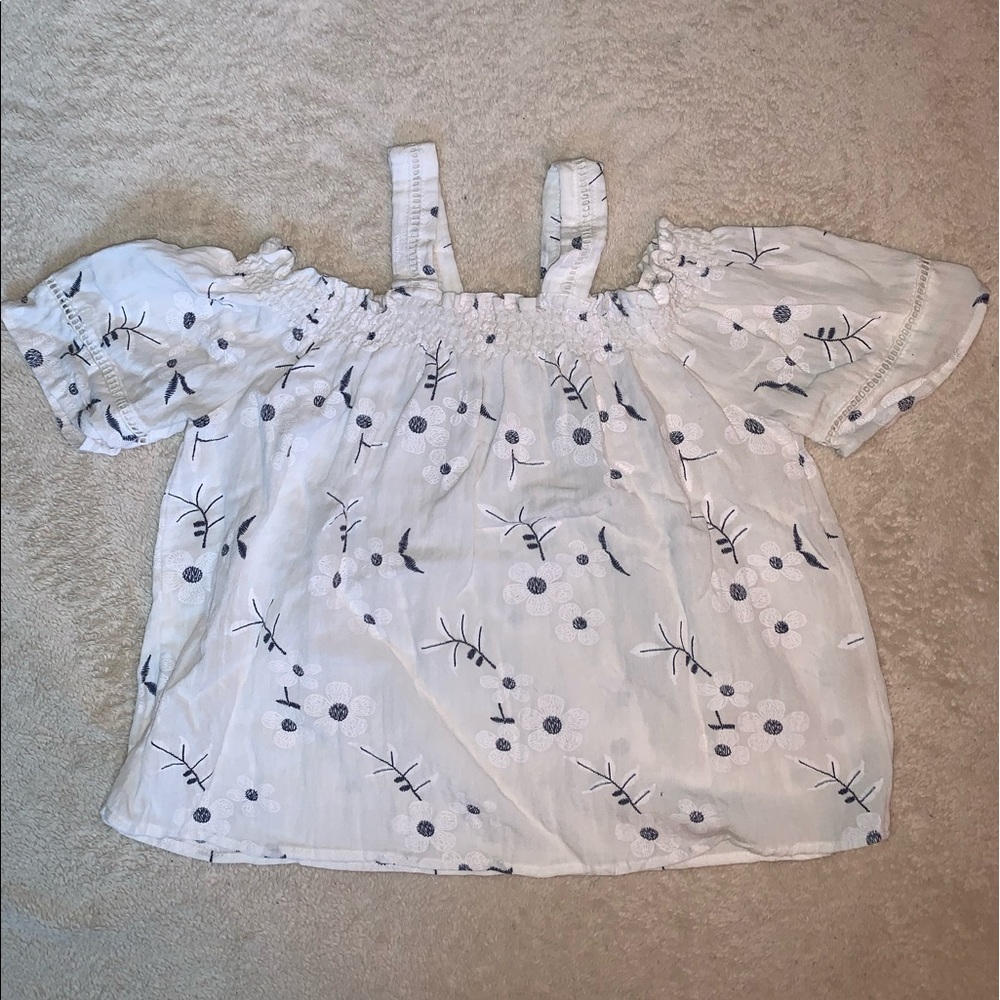 Love Notes Flowered Top